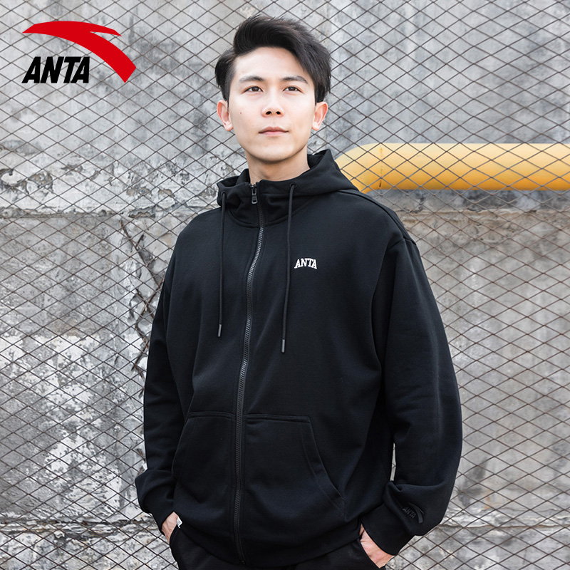 安踏男装新款休闲运动上衣
