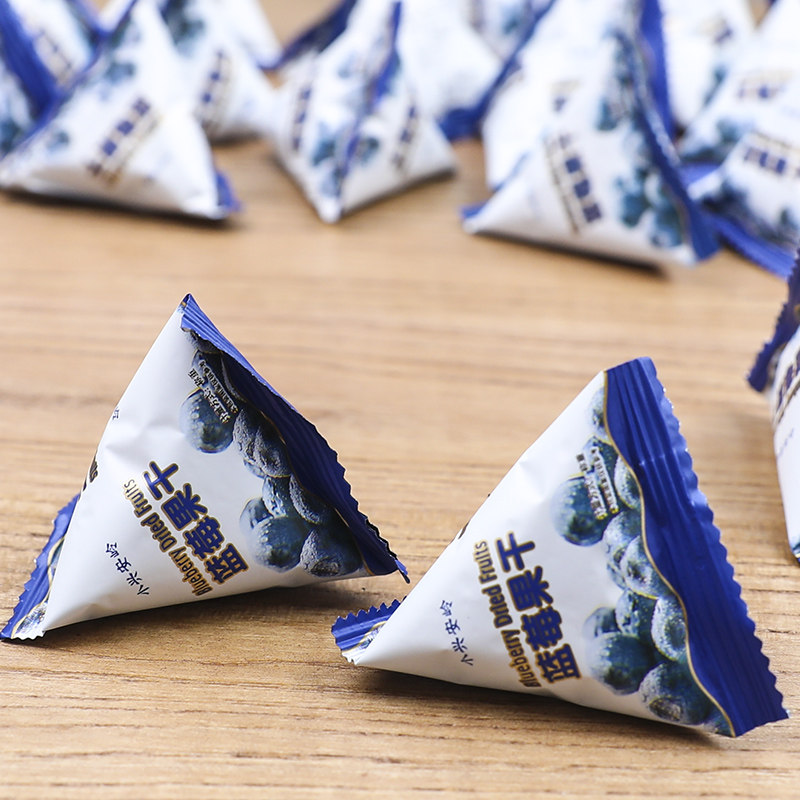 蓝莓干小兴安岭野生蓝莓果干零食特产无添加剂独立小包装蓝梅250g