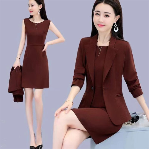 艺考面试正装服连衣裙西装套装