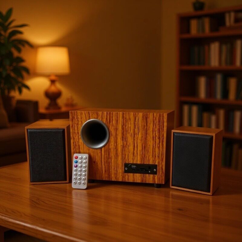 家用电脑音箱台式笔记本多媒体重低音炮蓝牙USB插卡蓝牙组合音响