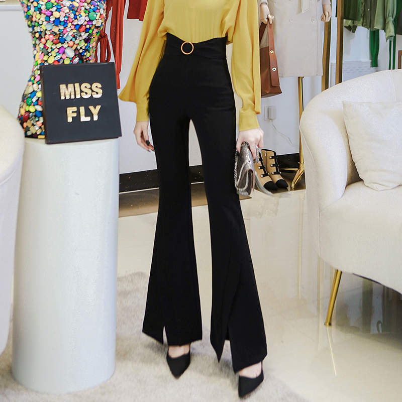 MISS FLYº«°æ¸ßÑüÐÞÉíÏÔÊÝ¿ã½Å¿ª²æÀ®°È¿ãÇ^Ůװ2018п¿ã×Ó