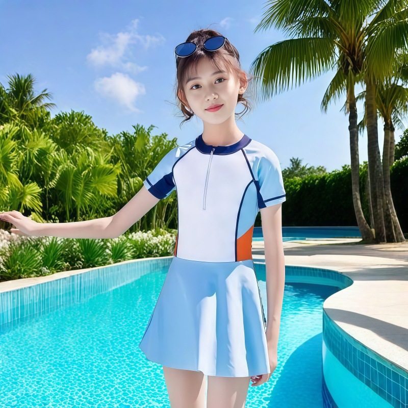 儿童泳衣女童2025新款公主泳装中大童夏季女孩速干宝宝防晒游泳衣,童装/婴儿装/亲子装,泳衣裤,淘宝优惠券,粉丝福利购,淘宝优惠卷