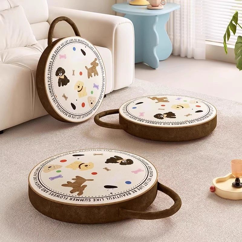 外出便携式提手坐垫卡通客厅坐墩榻榻米屁垫子加厚耐脏可拆洗蒲团,居家布艺,蒲团,淘宝优惠券,粉丝福利购,淘宝优惠卷