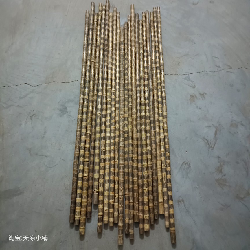 精品金丝竹实心龙血竹成品去皮调