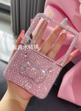 华为puraxmax新款手机壳粉色水钻pruaX新款折叠水钻手机壳