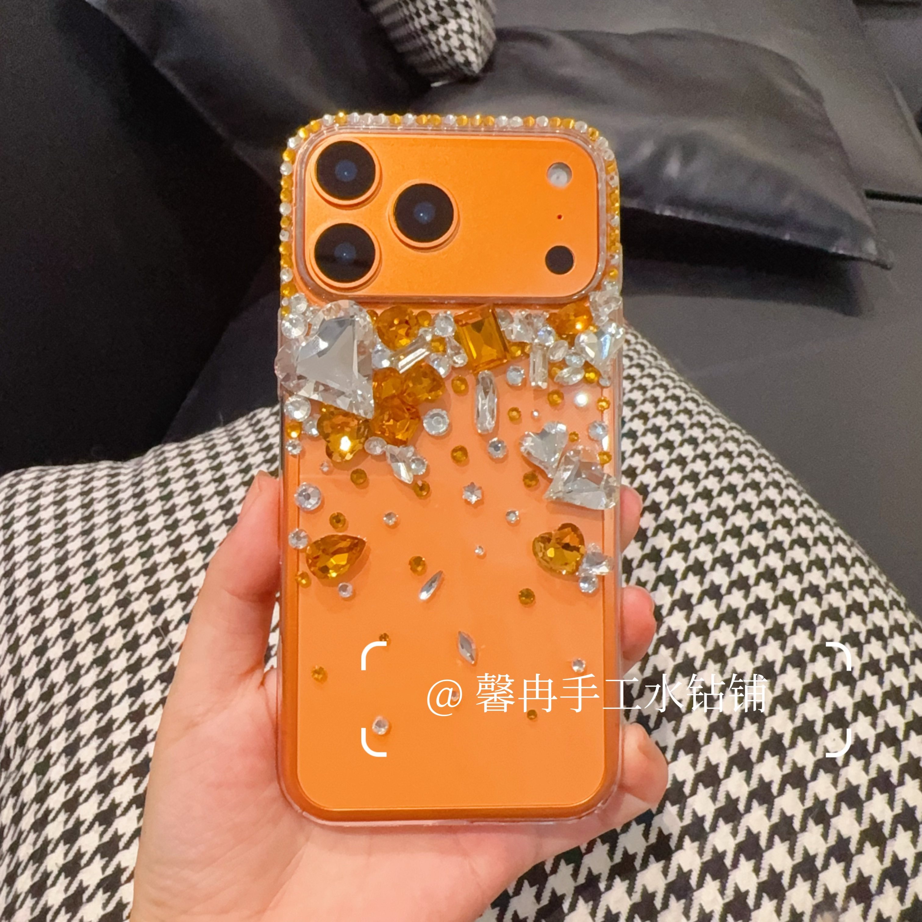 17promax星宇橙色苹果渐变16promax水钻手机壳15pro14奢华13镶钻,个性定制/设计服务/DIY,手机壳/保护套定制,淘宝优惠券,粉丝福利购,淘宝优惠卷