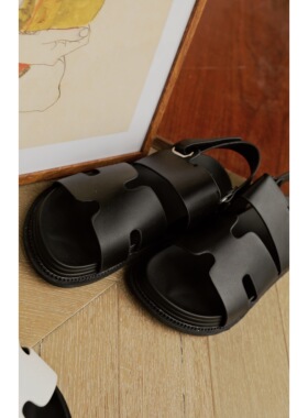 ANN and SAM日系纯色简约凉鞋 2025春夏新品