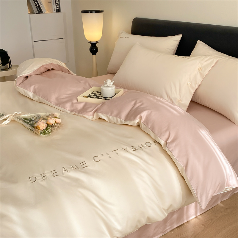 简约高级感纯棉轻奢系列刺绣