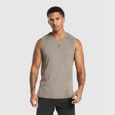 正品现货 Gymshark Apex Seamless Tank 无缝速干运动背心薄透气