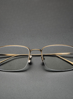 MIES狂飙高启兰纯钛男女近视眼镜框架个性INS风增同永款