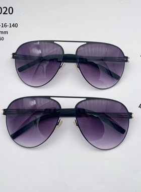 AR3020德国IC柏林BERLIN超轻薄生物钢片太阳眼镜墨镜多色可选茶