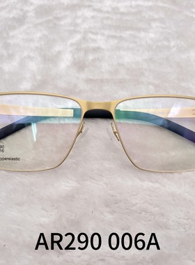AR290德国IC柏林BERLIN眼镜架金色蓝色银色灰色枪色红色男女全框