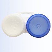 RGP硬性眼镜护理伴侣OK镜片存储双联盒角膜塑形镜盒子