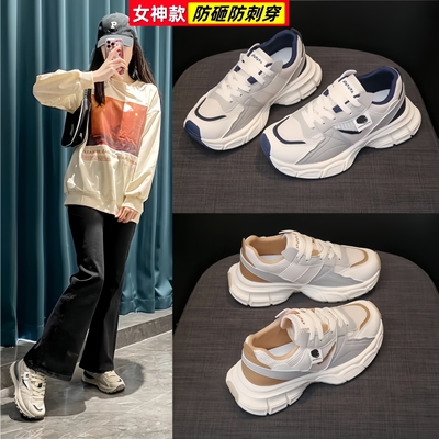 2025女款劳保鞋钢头轻便春夏季透气防砸防刺穿钢包头四季女式新款
