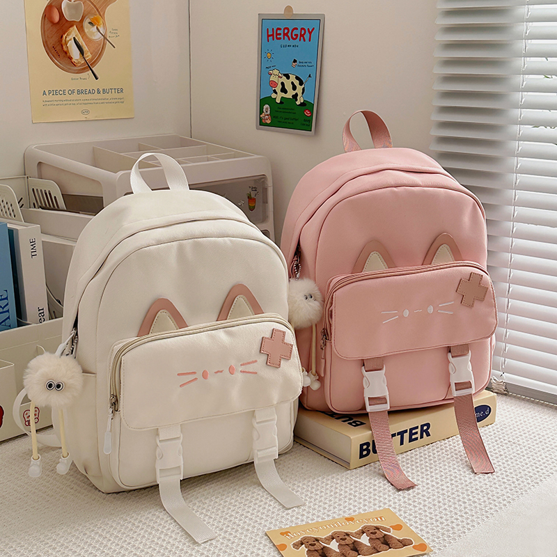 高颜值可爱卡通小号双肩包女孩儿童研学小书包出游旅行学生小背包