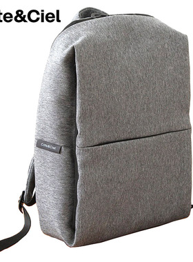 法国cote&ciel背包适用苹果笔记本电脑包mac双肩包黑色时尚简约通勤macbookpro14寸16寸
