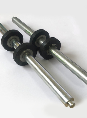 240元宝机专用进纸导纸辊280黑色导纸轮外圆40内孔16轴承配698