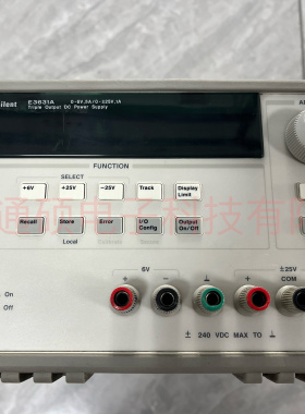 可编程直流电源E3631A三路输出电源总功率80W
