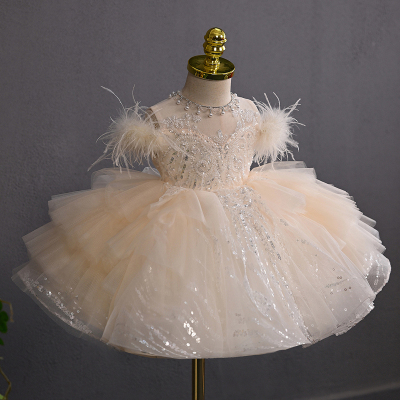 儿童礼服蓬蓬高端轻奢公主