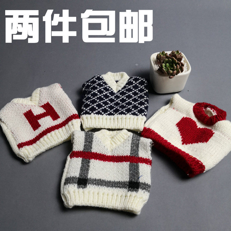 两件包邮宠物貂雪貂服装棉线衣服背心坎肩毛衣时装松鼠衣服