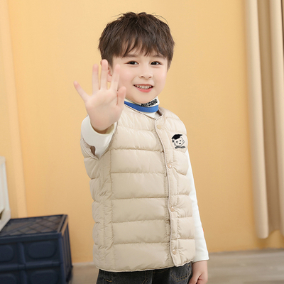 儿童棉马甲男童2025新款