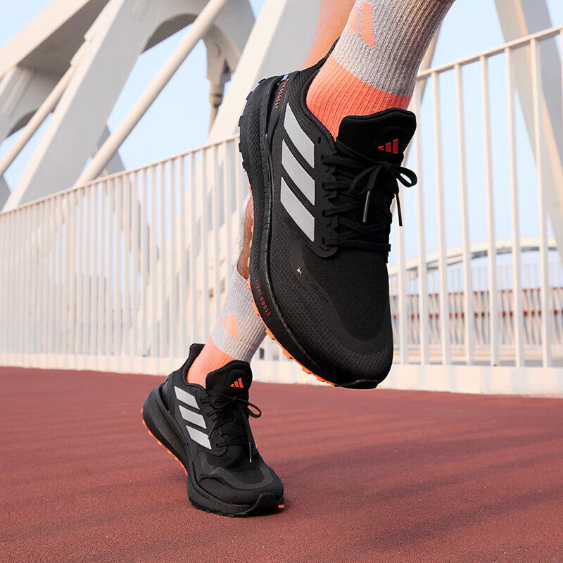 正品阿迪达斯adidas休闲运动舒适PUREBOOST减震跑步鞋JR7675