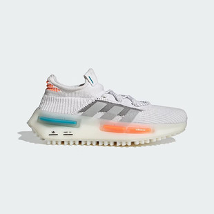 官方正品 NMD_S1男女同款 舒适耐磨跑步鞋 FZ5707 阿迪达斯Adidas