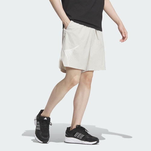 正品Adidas/阿迪达斯新款透气男士梭织宽松运动休闲短裤JL9994