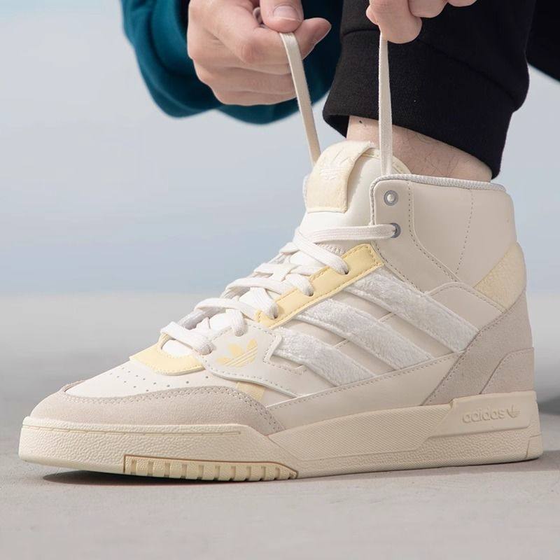 阿迪达斯DROP STEP SE W中性舒适透气运动轻便休闲高帮板鞋ID1005