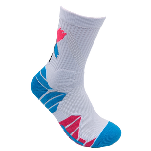 篮球袜子中帮毛巾底减震运动跑步训练袜男士路人王实战防滑长筒袜