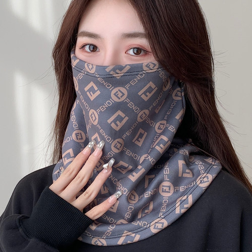 冬季护颈脖套保暖加绒厚护颈