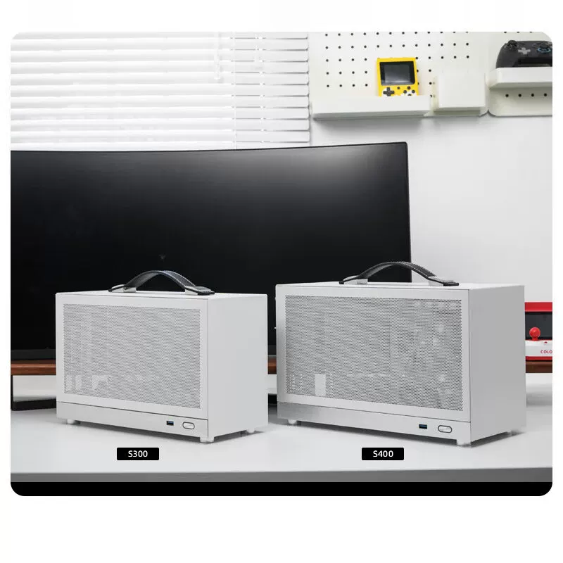 Шинлин S400PRO корпус портативный ITX ультра-компактный настольный компьютер ультра-мини хост корпус новый