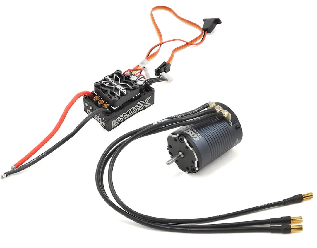 CASTLE MAMBA X+1406 민감한 브러시리스 ESC 모터 방수 키트 TRX4 SCX10 JKMAX