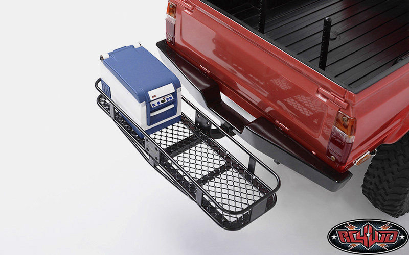 RC4WD 시뮬레이션 모델이 오프로드 리어 범퍼 러기지 랙을 등반합니다[Z-X0027]