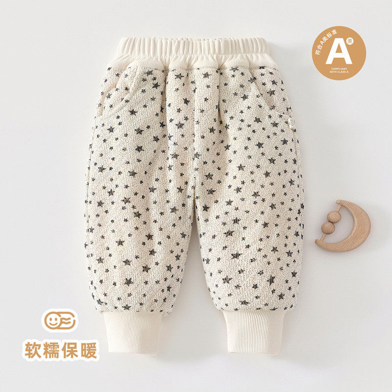 婴儿冬天外出裤子加绒外穿棉裤儿童冬季一体绒长裤宝宝加厚保暖裤,童装/婴儿装/亲子装,裤子,淘宝优惠券,粉丝福利购,淘宝优惠卷