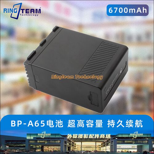 BP-A65电池充电器套装适用佳能EOS C300 Mark二代 C200 C500 C700