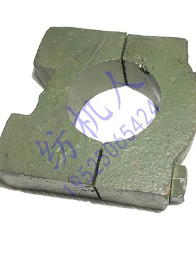 747剑杆织布机纺织机配件2614A半圆新式 夹箍座分体 剑杆引纬部件