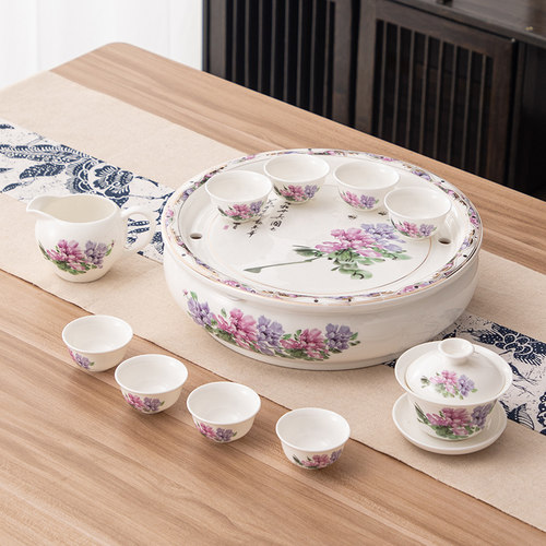 纪森套装新骨瓷中国风茶具茶具