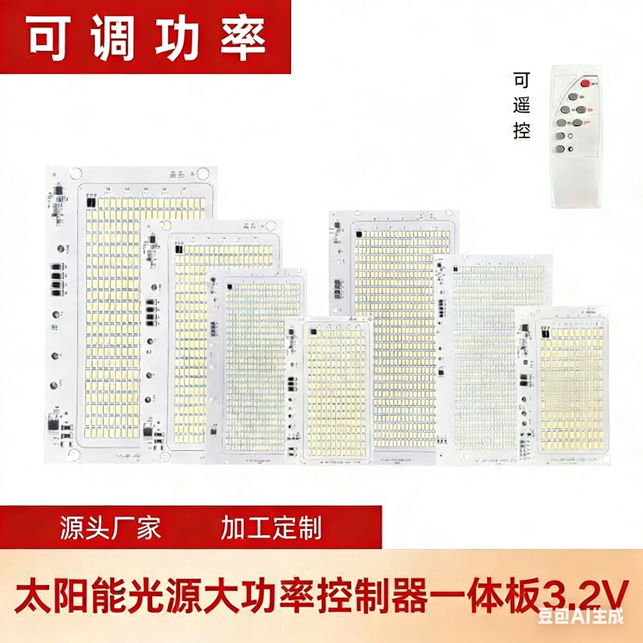 太阳能庭院灯LED路灯光源板
