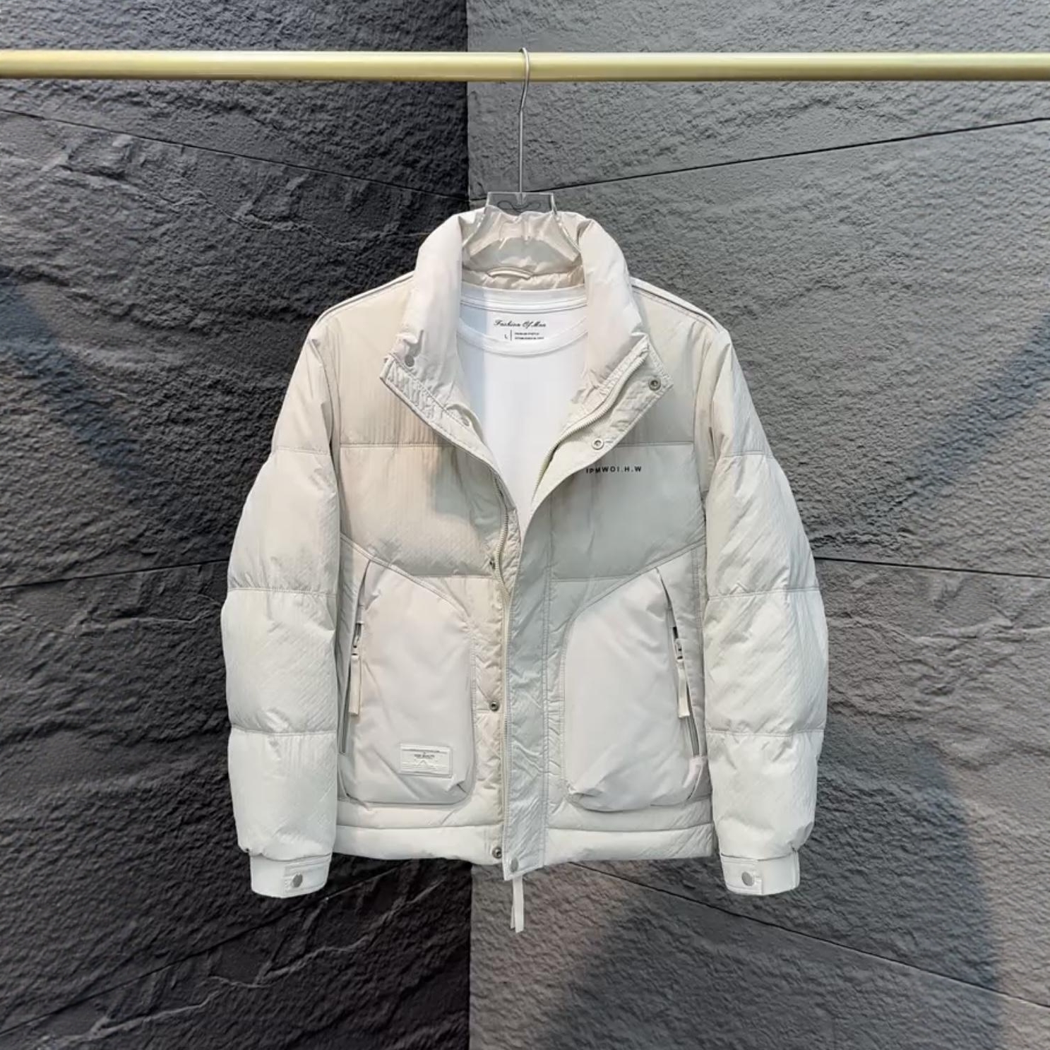 高端羽绒服外套男加厚保暖男装