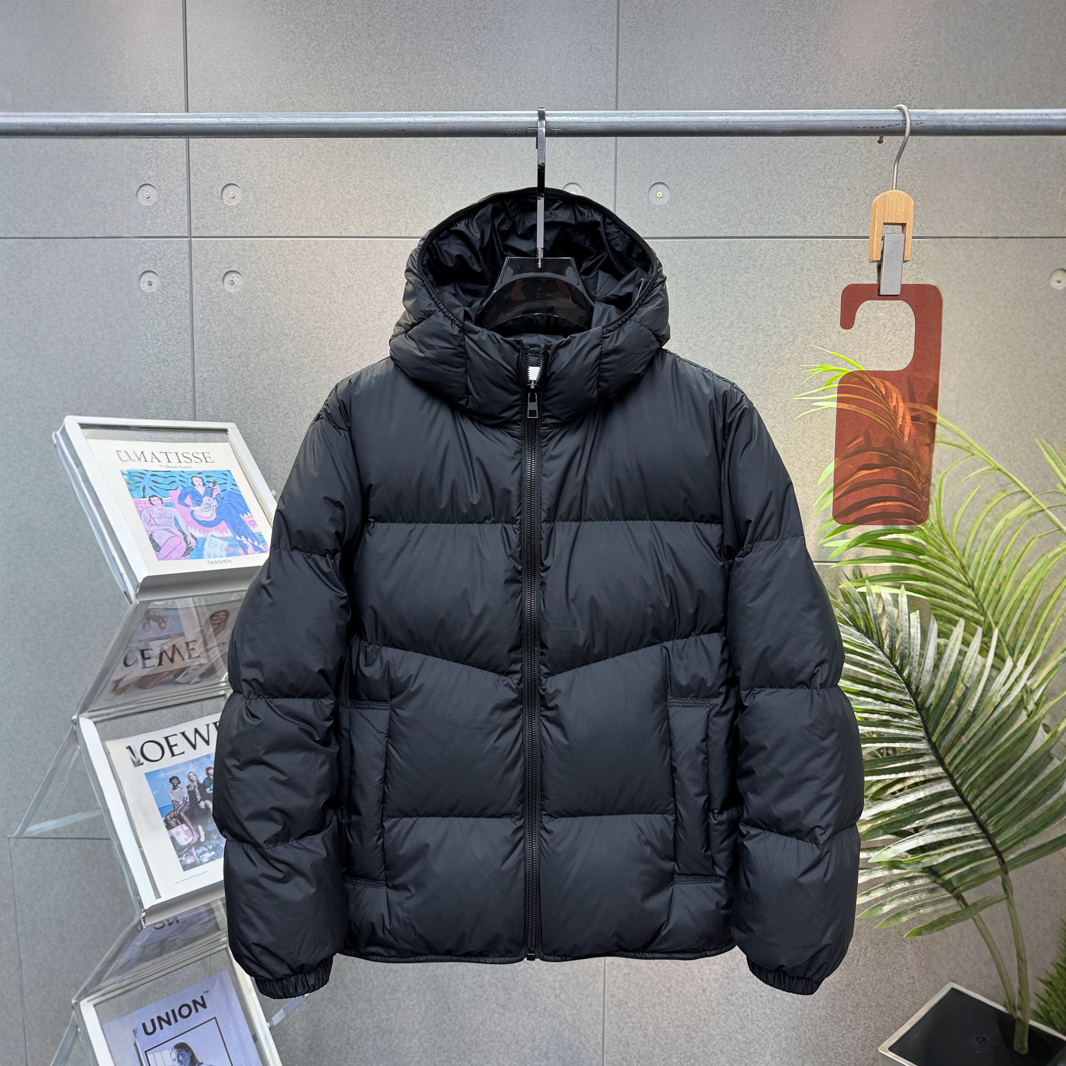 高端连帽羽绒服外套男秋冬2025