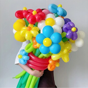 气球花束袋子大号盒子摊位摆饰户外野餐道具生日派对装饰露营