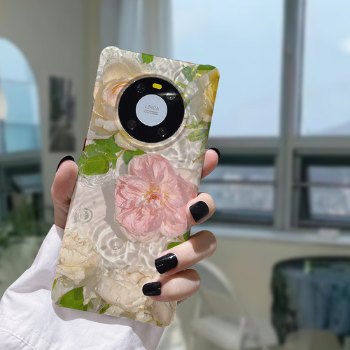 华为mate60pro磨砂硬壳简约菲林