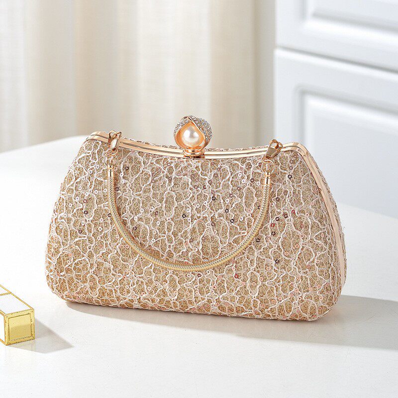 雅派轻奢喜妈妈婚宴包包手拿晚宴旗袍女士礼服精致高档新款手提包