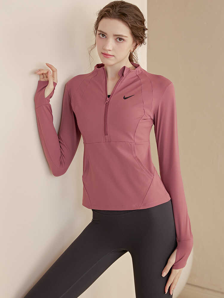 奥特莱斯清仓健身衣长袖瑜伽服