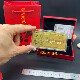 定制金箔小金条百元 马年钞马到成功 新年商场活动礼品 金钞红包