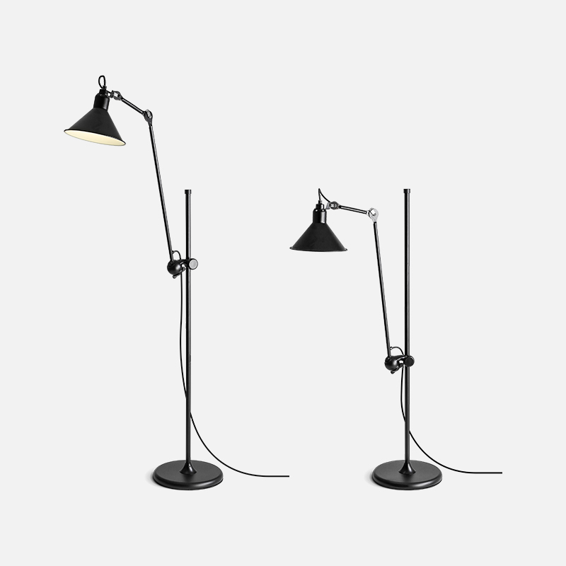 Lampe Gras北欧客厅落地灯设计师创意样板间调节折叠旋转LED灯