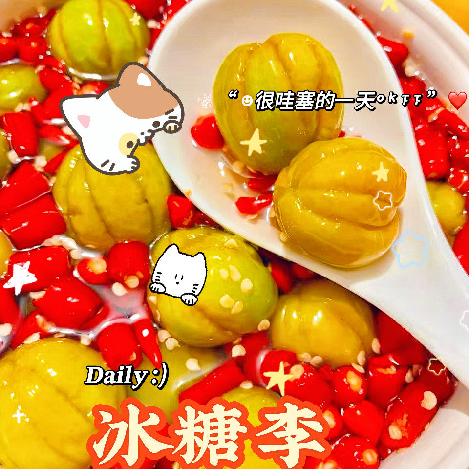 腌酸李子三月李冰糖脆李酸甜爽口贺州早李当季水果孕妇优选