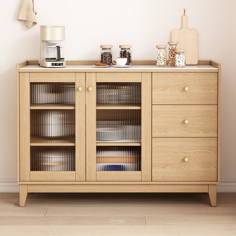 实木餐边柜靠墙一体储物柜客厅酒柜置物柜茶水柜厨房家用收纳柜,住宅家具,餐边柜,淘宝优惠券,粉丝福利购,淘宝优惠卷