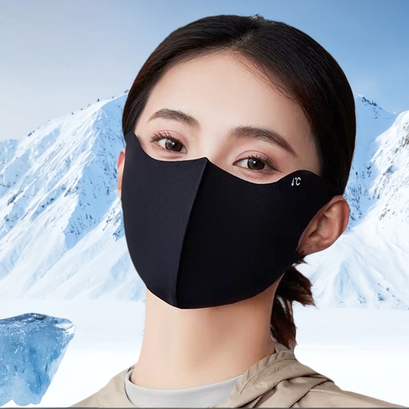 夏季玻尿酸薄款立體可水洗女口罩